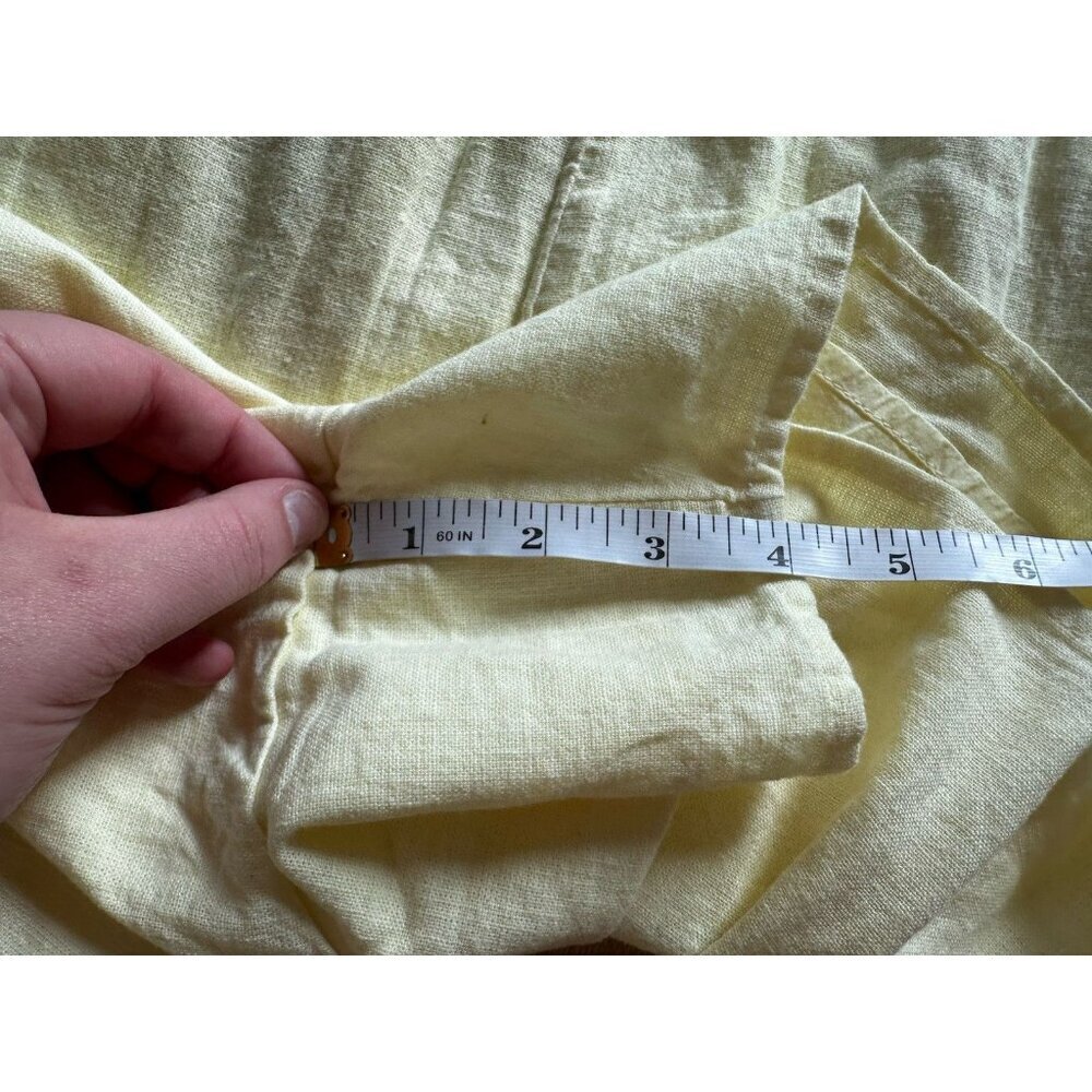 Abercrombie NWT Emerson Off The Shoulder Butter Yellow Romper Small - Picture 6 of 7